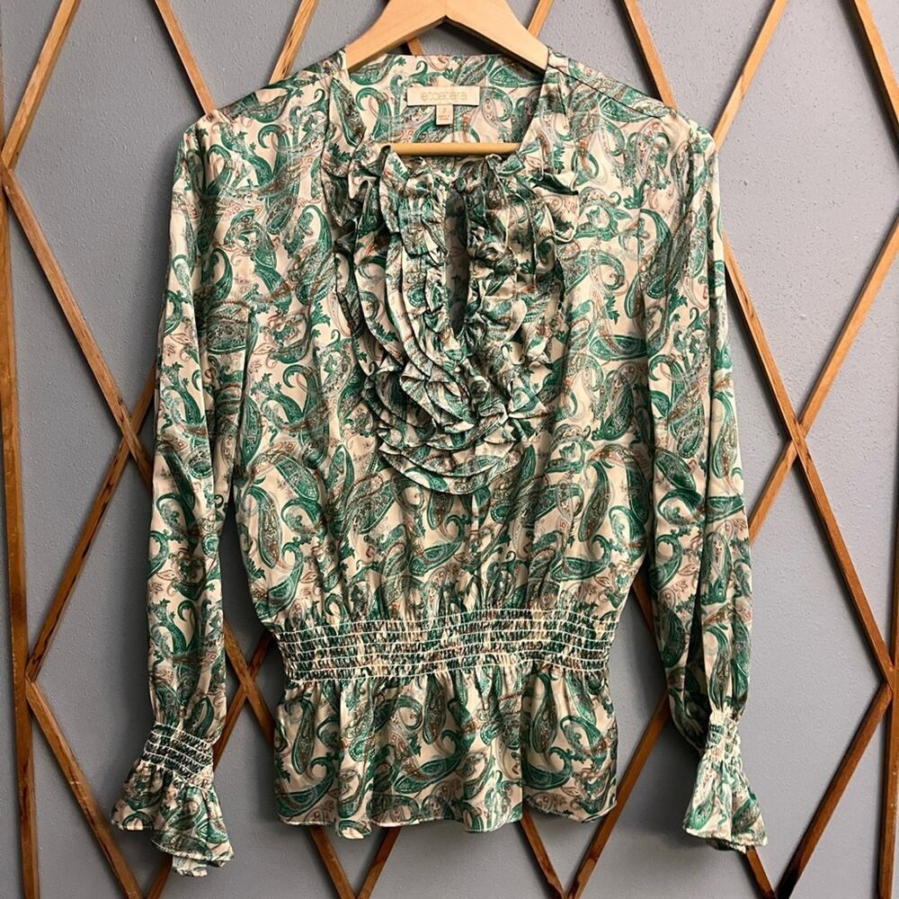 Etcetera Silk Blend Blouse